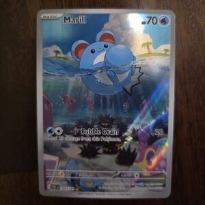 Marill - Full Art Pokémon Card#204 - MINT